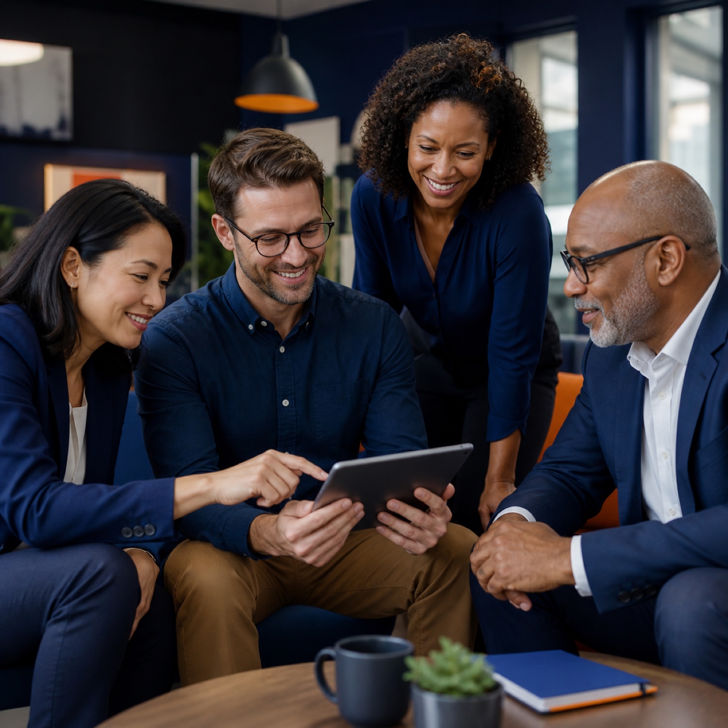 Team using Exellion software for Employee Benefits