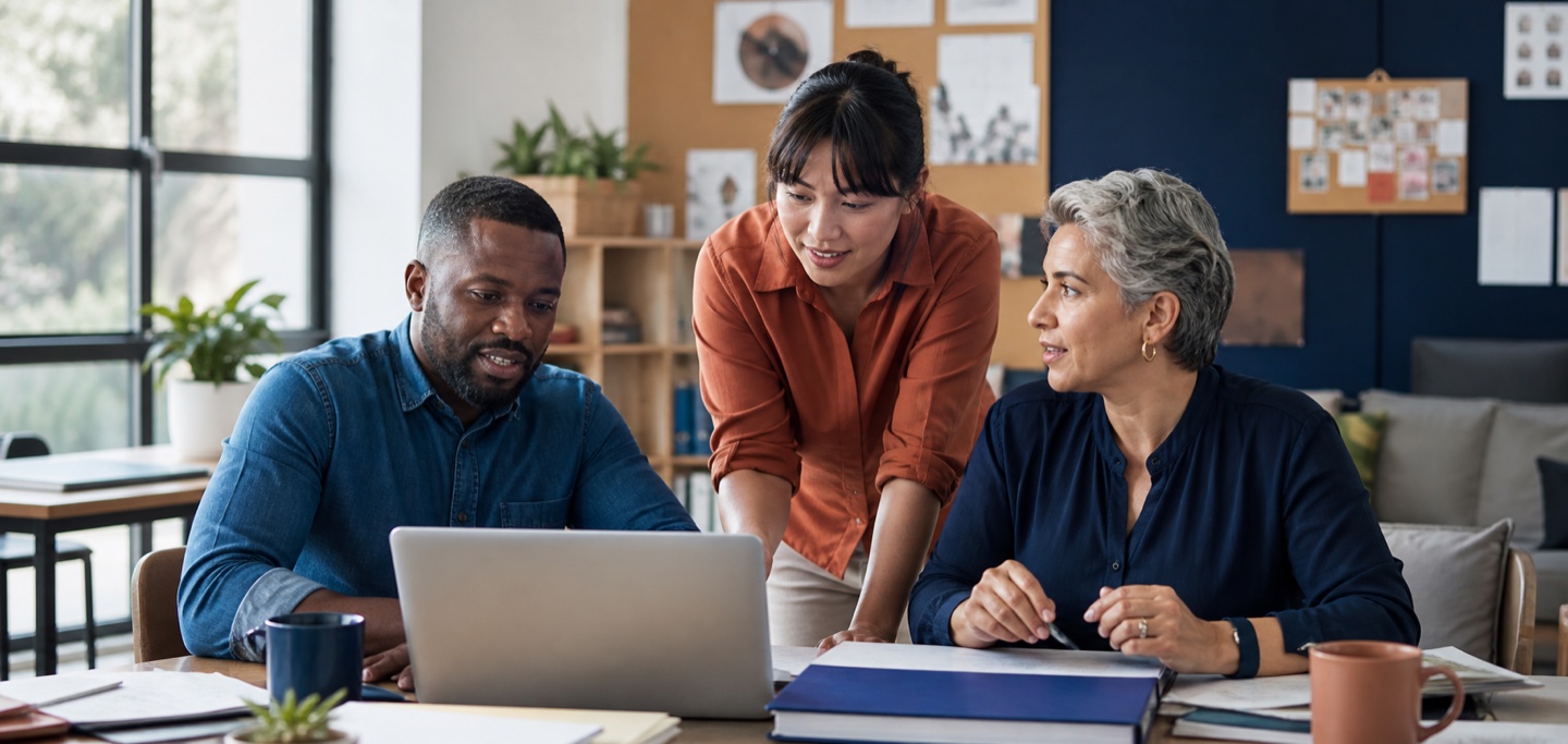 Team using Exellion software for Charities and Not for Profit