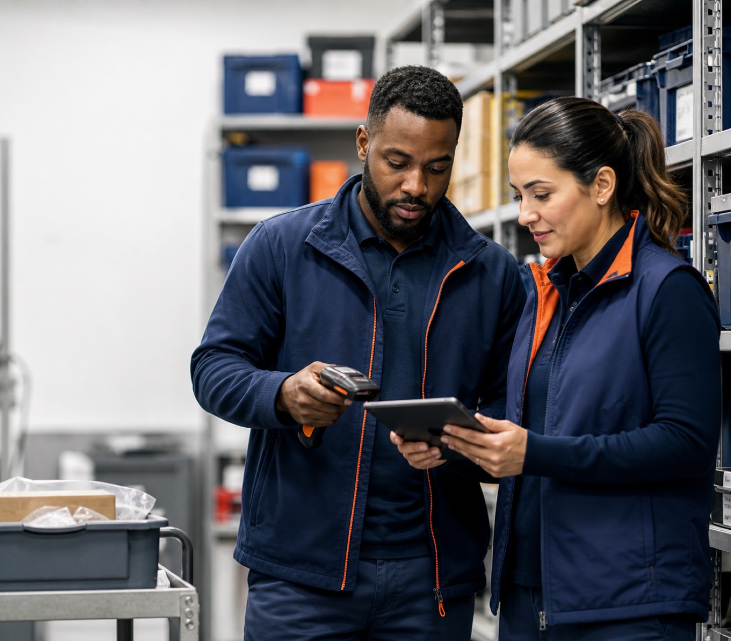 Connected workflow supported by Exellion for Stock Control