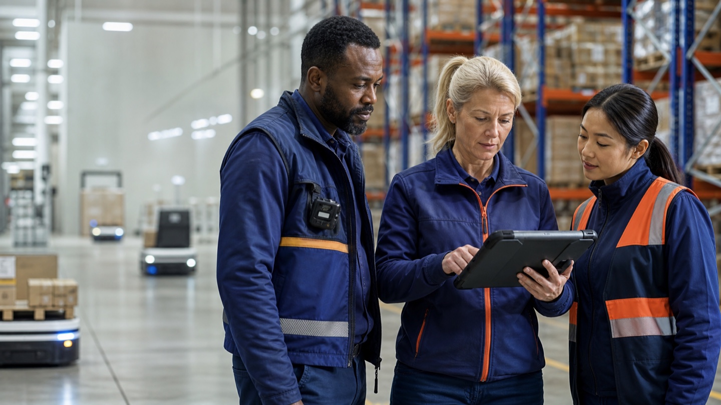 Team using Exellion software for Warehousing and Fulfilment