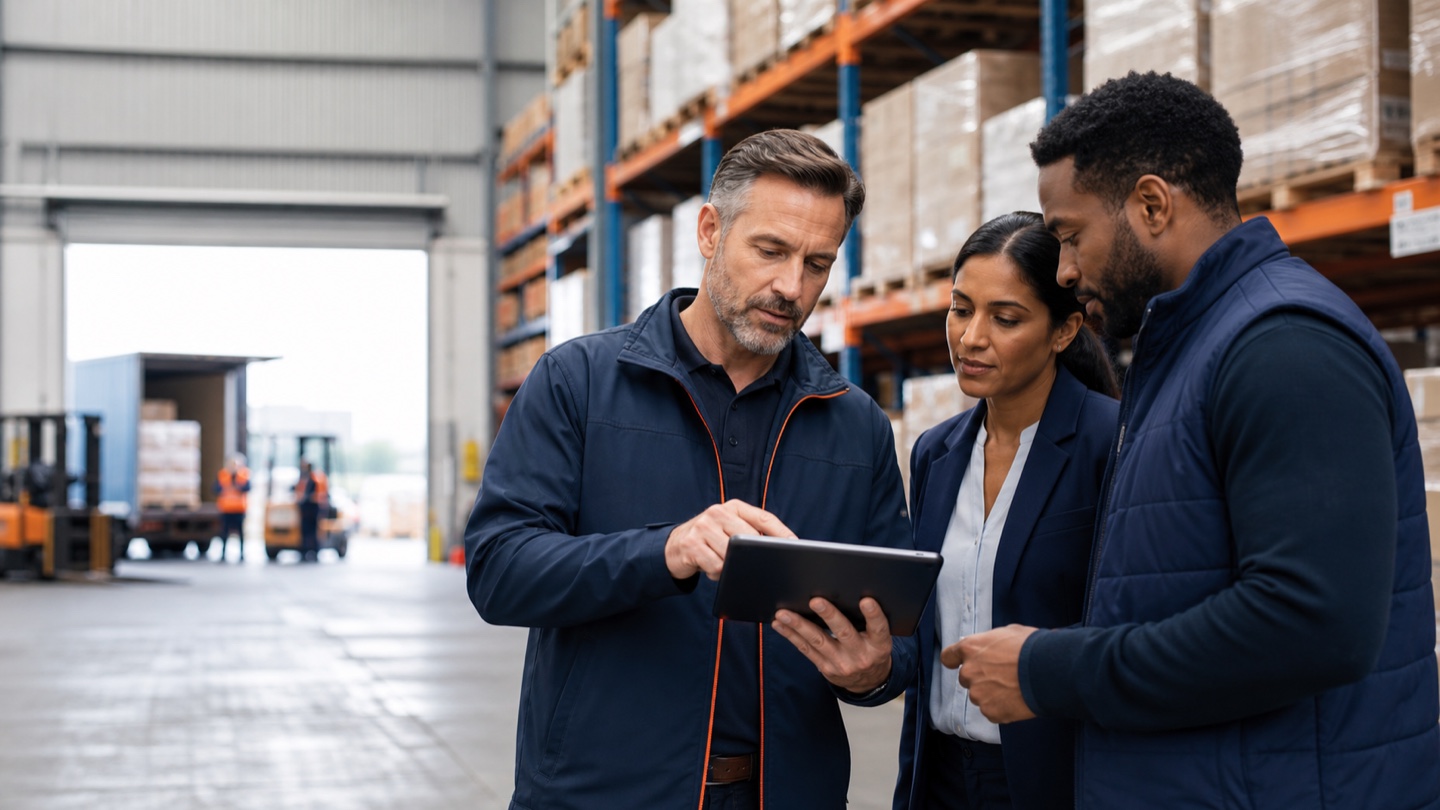 Team using Exellion software for Wholesale and Distribution